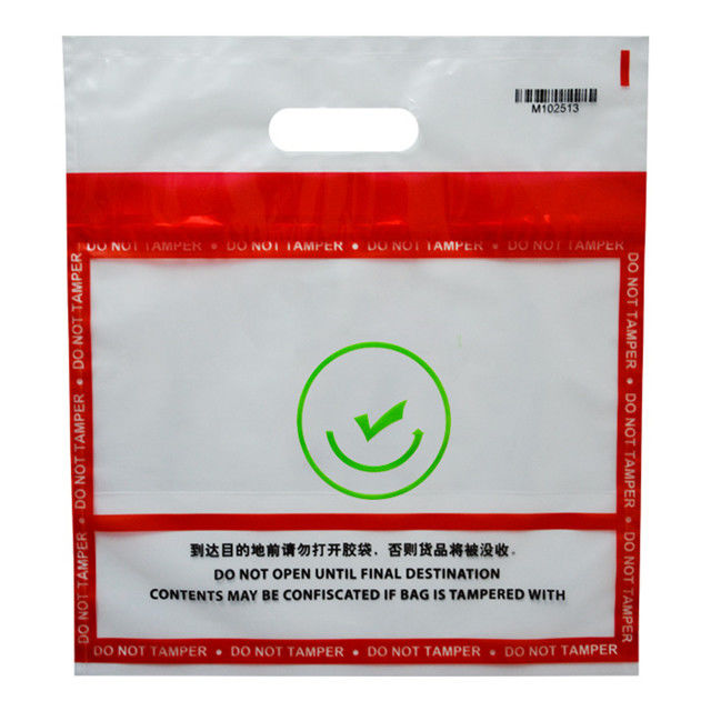 Plastic Tamper Evident Security Bags /Medical Biohazard Specimen Bag