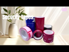 نوار ضد دستکاری قرمز قابل اعتماد برای حفاظت از محصولات فوق العاده امن